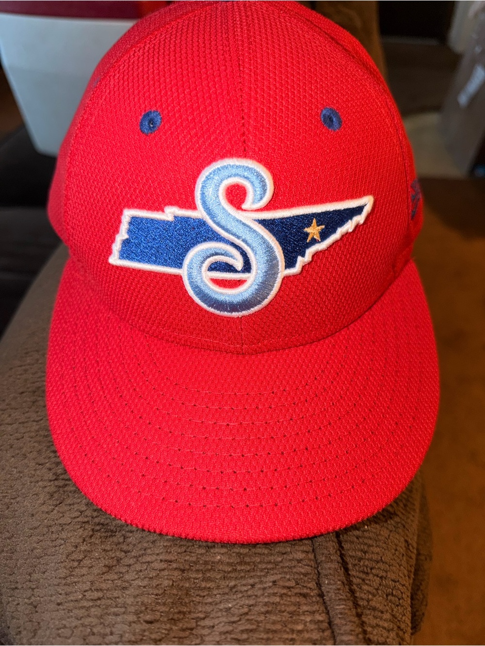 Tennessee Smokies New Era Baseball hat from 2016, worn only a couple times..